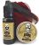 Mens Grooming Set Original Fragrance – Moustache Wax, Beard Oil & Pocket Size Beard and Tache Comb Presented in a red Velvet Drawstring Travel Bag