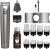 WAHL Stainless Steel Face and Body Grooming Gift Set, Trimmers for Men, Beard Trimming Kit, Stubble Trimmers, Body Trimmers, Ear and Nose Trimming, Male Grooming Set, Gifts for Men, Metal/Silver