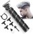 Hair Clippers Men, Professional T Blade Hair Trimmer, Precision Beard Trimmer, Cordless Electric Haircut Clippers for Adult Kids, Adjustable Grooming Kit with Guide Combs for Home Barber Use, Black