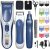 Wahl Colour Pro Cordless 3 in 1, Hair Clippers for Men, Family Haircutting Kit, Head Shaver, Men’s Hair Clippers with Beard Trimmer, Nose Trimmer, Personal Trimmers, Grooming Kit