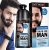 Beard Dye, Beard Colouring For Men| Beard Darkening Shampoo, 3.53oz Mens Hair Color Shampoo, Reducing Grey Beard Wash Shampoo Gradually Colors Mustache For Natural-Looking Results