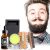 Beard Grooming & Growth Kit For Men, Beard Care Kit With Beard Oil,Comb,Beard Brush,Beard Balm,Scissors 5pcs, Stocking Fillers For Men, Birthday/Fathers Gifts For Him/Dad/Husband/Boyfriend