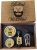 Beard Grooming Kit for Men – 5 Pieces Beard Grooming Kit for Grooming, Growth, and Care, Includes Moustache Wax, Beard Oil, Beard Balm, Pocket-Sized Beard Comb & Beard Scissors, Original
