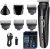 Beard Trimmer Men, Hair Trimmer Men 3 In 1 Beard Grooming Kit with Hair Clippers, Hair Trimmer Nose Shaver USB Rechargeable Body Trimmers Face Grooming Mustache, Face, Nose, Ear, Body Shavers Men Gift