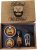 Beard Grooming Kit in Metal Tin – The Beard & The Wonderful 5 Piece Beard Grooming Kit for Men Includes Moustache Wax, Beard Oil, Beard Balm, Pocket-Sized Beard Comb & Beard Scissors | Gifts for Men