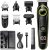 KEMEI All-in-One Trimmer Series, Professional Body Facial Ear Nose Hair Trimmer Mens Beard Grooming Kit Mustache Trimmer, Cordless Electric Hair Clippers Haircut, Gifts for Dad Boyfriend Husband
