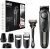 Braun Beard Trimmer Series 7 & Hair Clippers with Gillette Fusion5 ProGlide Razor, 39 Length Settings, Gifts For Men, UK 2 Pin Plug, BT7240, Black/Grey